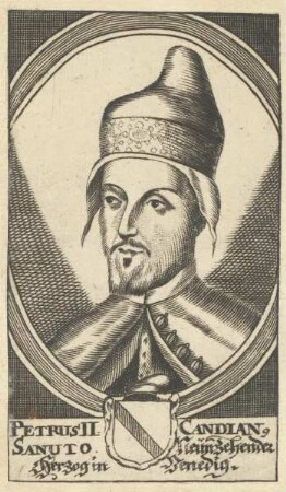 Bildnis des Petrus II. Candianus
