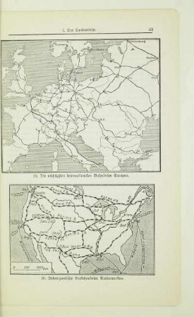 Die wichtigsten internationalen Bahnlinien Europas