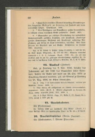 74. Amsinck (Zimbert).