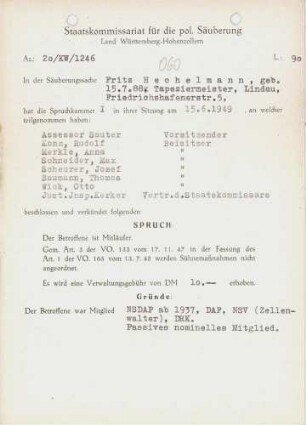 Hechelmann, Fritz