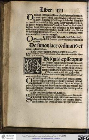Quisquis episcopus aut presbyter aut abbas per pecuniam hanc obtinuerit dignitatem, deiciatur ipse...