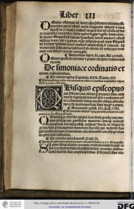 Quisquis episcopus aut presbyter aut abbas per pecuniam hanc obtinuerit dignitatem, deiciatur ipse...
