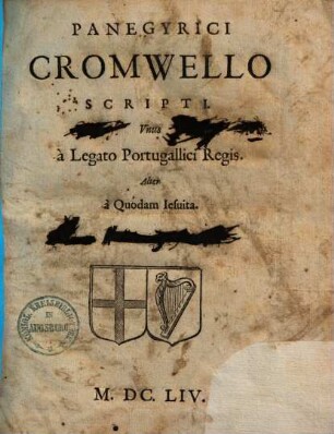 Panegyrici Cromwello scripti