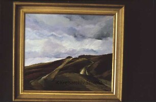 Ausstellung "Landschaften" von Lothar Hoffmann: Kreistagssitzungssaal: Foyer: Landschaftsgemälde