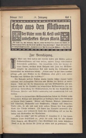 Februar 1912. Heft 5