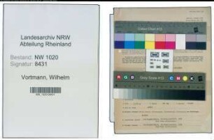 Entnazifizierung Wilhelm Vortmann , geb. 08.05.1906 (Haendler)