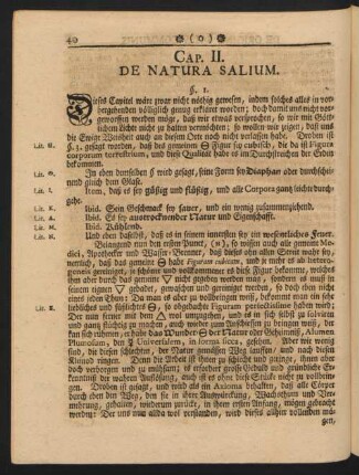 Cap. II. De Natura Salium.