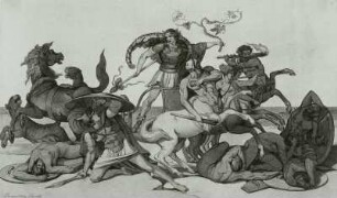 Kampf des Bacchus gegen Lykurgos : Kampf des Bacchus gegen Lykurgos