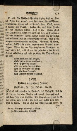 171-177, LVIII. Petrus verleugnet ...; LIX. Jesus wird zum Pilatus ...