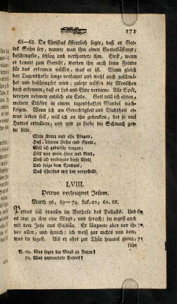 171-177, LVIII. Petrus verleugnet ...; LIX. Jesus wird zum Pilatus ...