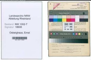 Entnazifizierung Ernst Osberghaus , geb. 09.02.1898 (Klempner)