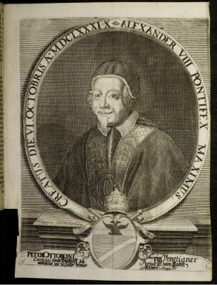 Illustration "Alexander VIII Pontifex Maximus"
