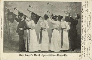 Max Lasch's Musik-Specialitäten-Ensemble.