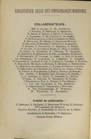 Histoire des lettres Belges d'expression française, 1