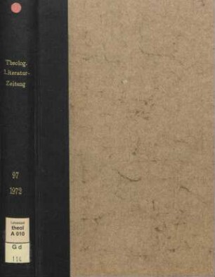 Theologische Literaturzeitung