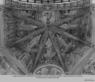 Kapellenausmalung : Glorie des heiligen Franziskus und Heilige