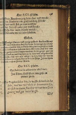 Der XCI. Psalm.