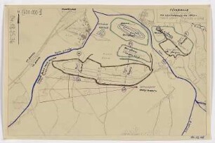 Übersicht nach dem Stande 1946 [Tagebau Türchau]