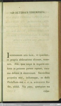 Ad Alteram Editionem