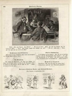 "Zweierlei Sorten" "Der neu erfundene Kraft- und Lebens-Extract"