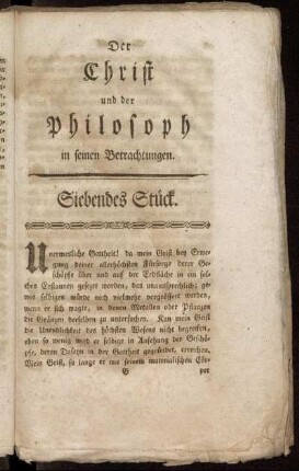 Siebendes Stück.