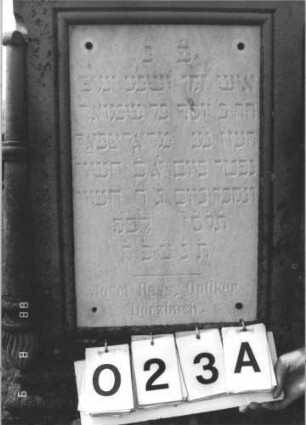 Grabstein 23A