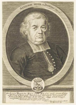 Bildnis des Johann Baptista Mayr