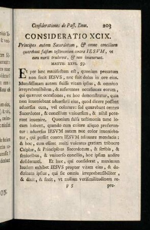 203-212, Consideratio XCIX - CII