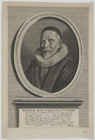 Bildnis des Pieter Bor Christiaenszoon