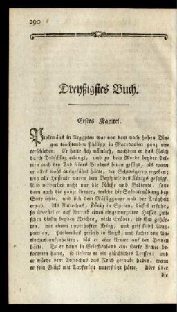 Dreyßigstes Buch