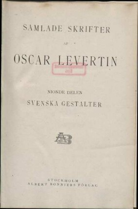 9: Svenska gestalter