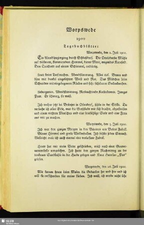 Worpswede 1900