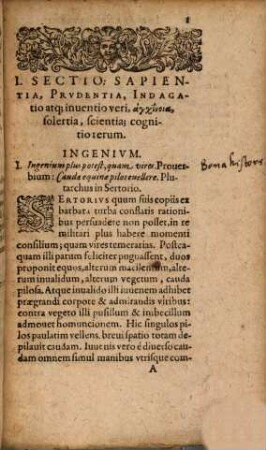 Ethikistoria: Sive Centuriae Duae Lectissimarum Historiarum; Ex Adversariis Joan. Hartungi Quondam V. Cl. doctissimique depromptae : Lemmatibus instructae; & ita dispositae ut aureo Lib. primo Officiorum Ciceronis respondeant