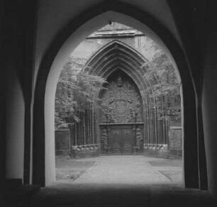 Stralsund. St.-Nikolai-Kirche, Westportal