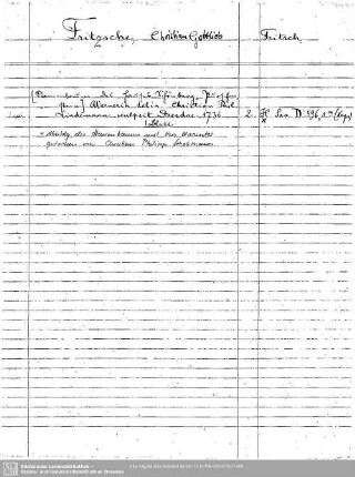 Fritsch, Christian G. (Fritzsche)