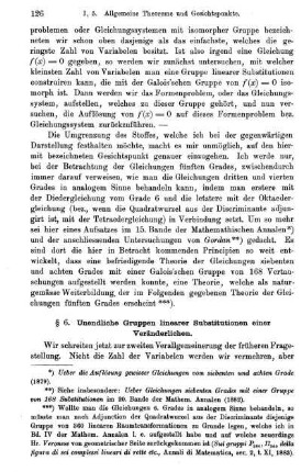 § 6. Unendliche Gruppen linearer Substitutionen einer Veränderlichen.
