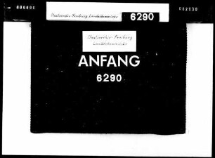 Vereinigung der Nebenorte Finsterlingen, Fröhnd und Hierholz mit dem Hauptort Wolpadingen zu einer einfachen Gemeinde