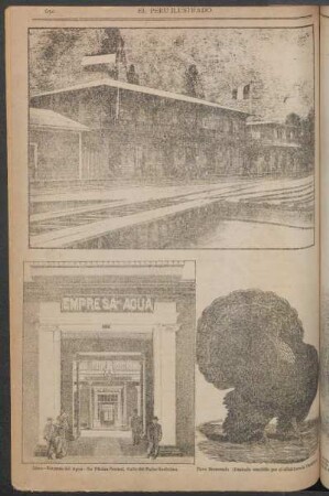 [Vista de] Lima - Empresa del Agua - La Oficina Central, Calle del Padre Gerónimo.