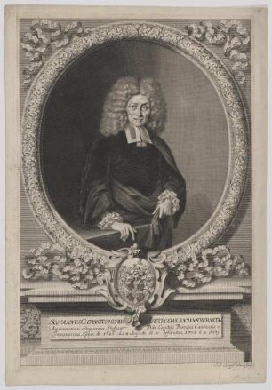 Bildnis des Johannes Christophorus Artopoeus