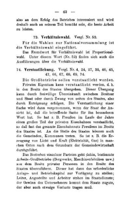 74. Verstaatlichung.