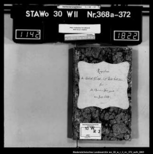 Zivilstandsregister Harlingerode (Kanton Harzburg)