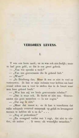 Verloren levens