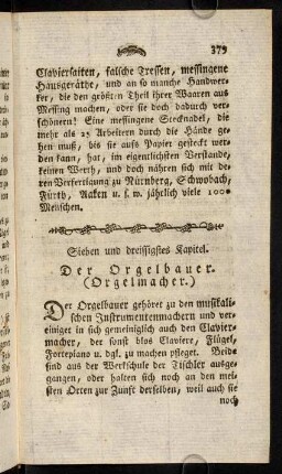 379-401, 37. Kap. Der Orgelbauer [...]. - 39. Kap. Der Lebküchner [...].