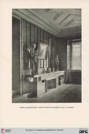 Emil Fahrenkamps schöpferische Raumkunst