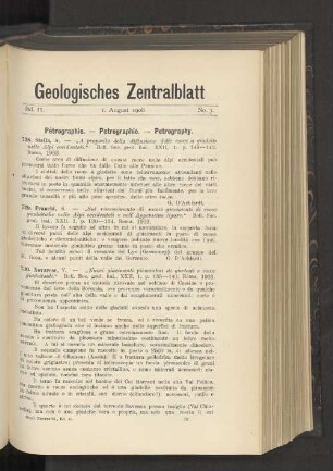 1. August 1908. No. 7.