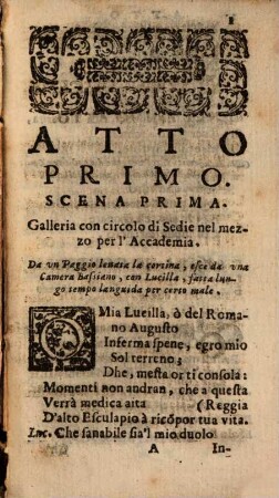 Bassiano Overo Il Maggior Impossibile : Dramma Per Musica Di Matteo Noris Da Rappresentarsi nel Teatro di Livorno l'Anno 1690