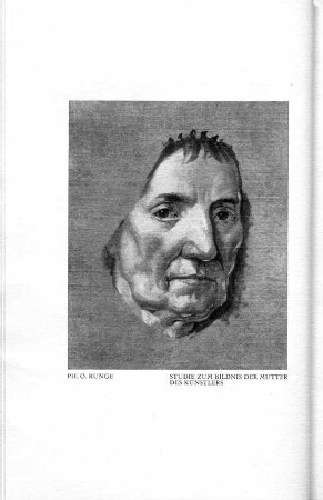 Ph. O. Runge Studie zum Bildnis der Mutter des Künstlers