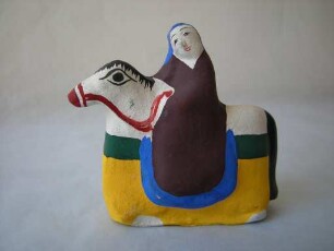 Frau auf Pferd