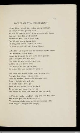Wolfram von Eschenbach
