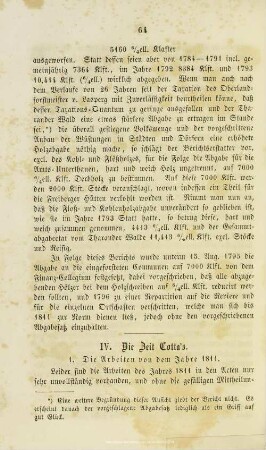 I.4. Die Zeit Cotta's